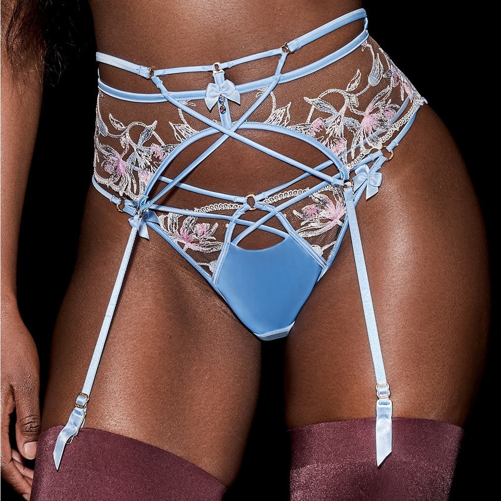 Honey Birdette Evangeline Garter Belt XS